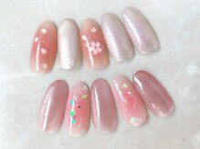アバネイル 名駅店(AVA NAIL)/【桜チークネイル】