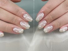 ココナッツネイル/ミラーネイル