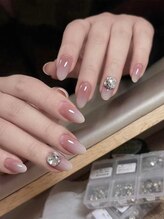 ヘブン ネイル 鶯谷(HEAVEN Nail)/オフィスにぴったりなデザイン