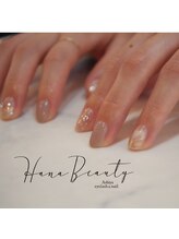 ハナビューティ アシヤ(Hana Beauty Ashiya)/透明感オトナフラワーネイル♪
