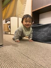 子育てママの整体サロン/施術中のお子様の様子