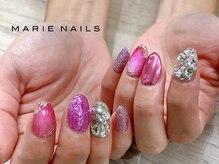 マリーネイルズ 横浜店(MARIE NAILS)/持ち込み キラキラ 0626a