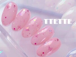 人気No1★スプリンクルネイル