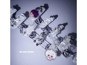 ノーリミットオオサカ 心斎橋(NOLIMIT.OSAKA)/フィルイン/長さだしネイル