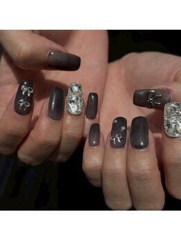 ネイルクイーン(Nail Queen)/埋め尽くしネイル¥7900♪