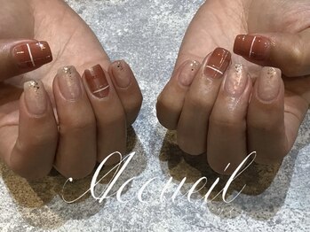 アクイユ 銀座店(ACCUEIL)/チェックネイル