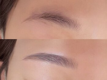 レーヴラグゼ(REVE LUXE)の写真/骨格に合う黄金比美眉をオーダーメイドデザイン◇自己処理が苦手な方、左右差などのお悩みもプロにお任せ♪