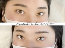 モスト(MOST)/まつげパーマ＆眉毛スタイリング
