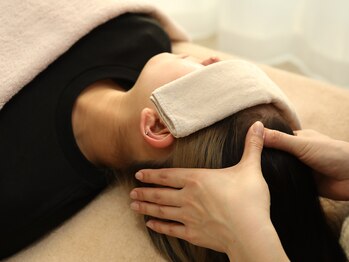 ミノリ(MINORI)の写真/肩こり、首こりにのお悩みに、よもぎ蒸しで温めてからほぐす贅沢な時間を♪