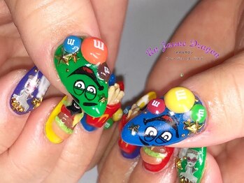 アン ジョーヌドラゴ/【自爪ネイル】お菓子ネイル