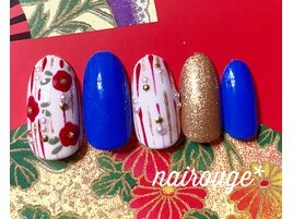 お正月ネイル♪