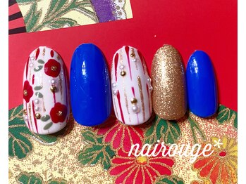 ネイル―ジュ 札幌大通店(nairouge*)/お正月ネイル♪