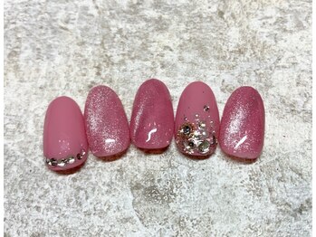 ベーシック ネイルウィザードアカデミー 麻布十番店(Basic×NailWizardAcademy)/2月 厳選4種トレンドデザイン2