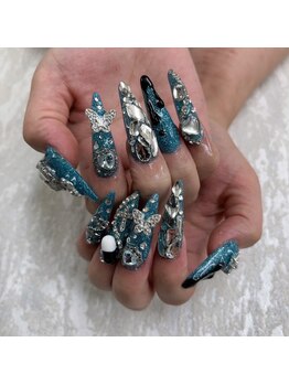 スカルプ10本アート 1枚MAX