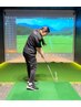【最短上達】初心者限定★1ヶ月でコースデビュー応援パック(全4回）¥12000