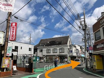 リラクゼーション休/柴崎駅側からの道案内２