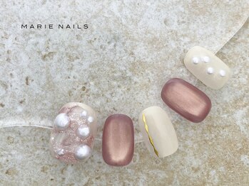 マリー ネイルズ いわきラトブ店(MARIE NAILS)の写真/★定額¥6,600(税込)！お得な定額¥5,500～♪クチコミ数は福島県no.1！JNA1級以上と認定講師も在籍♪