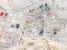 [シンプルトレンド]美フォルム×パラジェル｜ワンカラー+パーツ2本　￥5,500