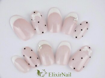 エリクサーネイル 新宿3丁目(Elixir Nail)/定額b カジュアル/クーポン使用