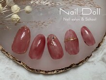 ネイルドール(Nail Doll)/ムラ塗りニュアンス
