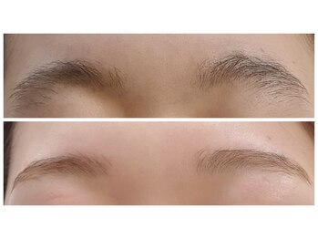 ラフィーネ(Raffine)/眉パーマとwax脱毛1回