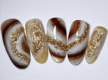 ネイリックス アヴェニール(NAILX avenir)/べっこう風地層