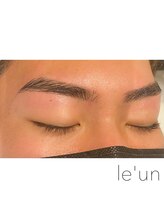 ルアン 表参道店/メンズ美眉毛スタイリング