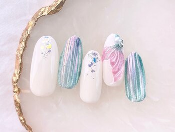 ネイルサロンフォーユー(for u)/マーメイドネイル￥8980
