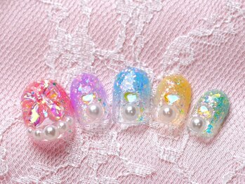 フェルタム バイ アリスボーテ 渋谷(Feltam by Arys beaute)/リボンパールカラフル