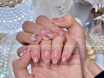 レアネイル 渋谷店(Le’a nail)/チークネイルはい☆