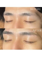 ボス ブロウ 天白店(BOSS BROW)/【メンズ眉毛】before &nbsp;after