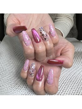 エムズネイル(M’s NAIL)/pinkマグネット☆