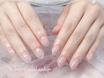 エンジェルネイルサロン(Angel nail salon)/パープルグラデーションフレンチ