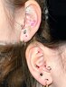 【U24限定】耳ツボジュエリー　12粒