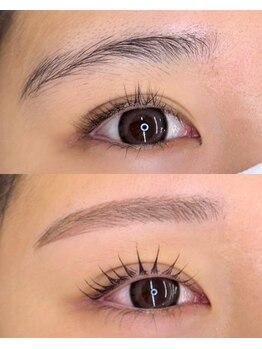 ロレインブロウ 茨木駅前店/茨木市 | 束感まつ毛パーマ