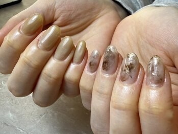 nail salon &w.【フィルイン対応】の写真/【歴10年超】”浮かない”と評判の高技術サロン＊ノープラン・デザイン未定さん大歓迎◎最新マグネット取扱