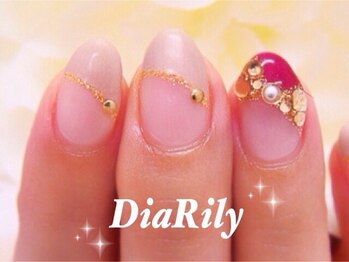 ディアリリー(Dia Rily)/キラキラ リボンネイル