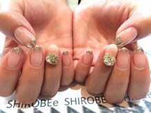 トータルサロン 白べぇーっ プラス/キラキラネイル