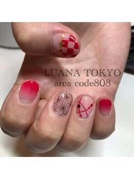 ルアナトウキョウ エリアコード 808(LUANA TOKYO area code 808)/