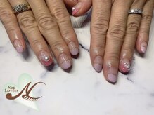 ナップ ラバーズ(Nap Lovers)/大人かわいい フレンチネイル