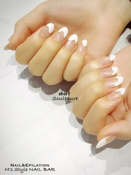 エムズスタイル ネイルバー(M's Style NAIL BAR)/guest nail