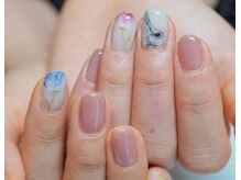 マジョラム ネイル(Marjoram Nail)/ペットのうさぎさん描きました