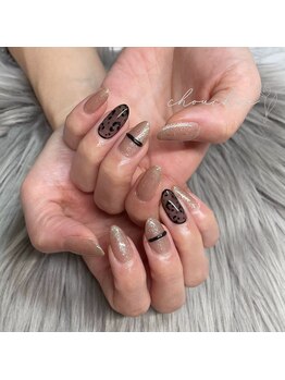 シュシュ(chouchou)/レオパードネイル