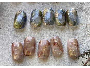 グラッドネイル 新宿店(GLAD nail)の写真/【定額ニュアンスネイル¥4000～】パラジェル無料|インクネイルやぷっくりデザイン等最新トレンドを定額で*