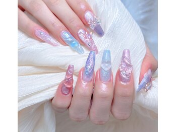 Mネイル/しずくネイル