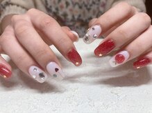 コーシェリ(koselig)/りんごネイル