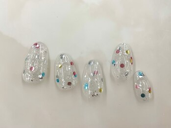 ソウ 難波店 nail salon Sou/ミックスホロネイル