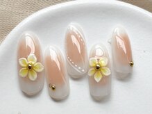 リアン(LIAn.)/プルメリアネイル/7000円