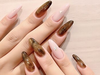 ネリネ(Nerine)/キレイめべっ甲ネイル