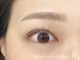 トータル アイ デザイン エイチ(h.)の写真/【メイク時間短縮☆】どの角度で見られても美しく!高技術のアイブロウ×マツパで理想の目元に♪